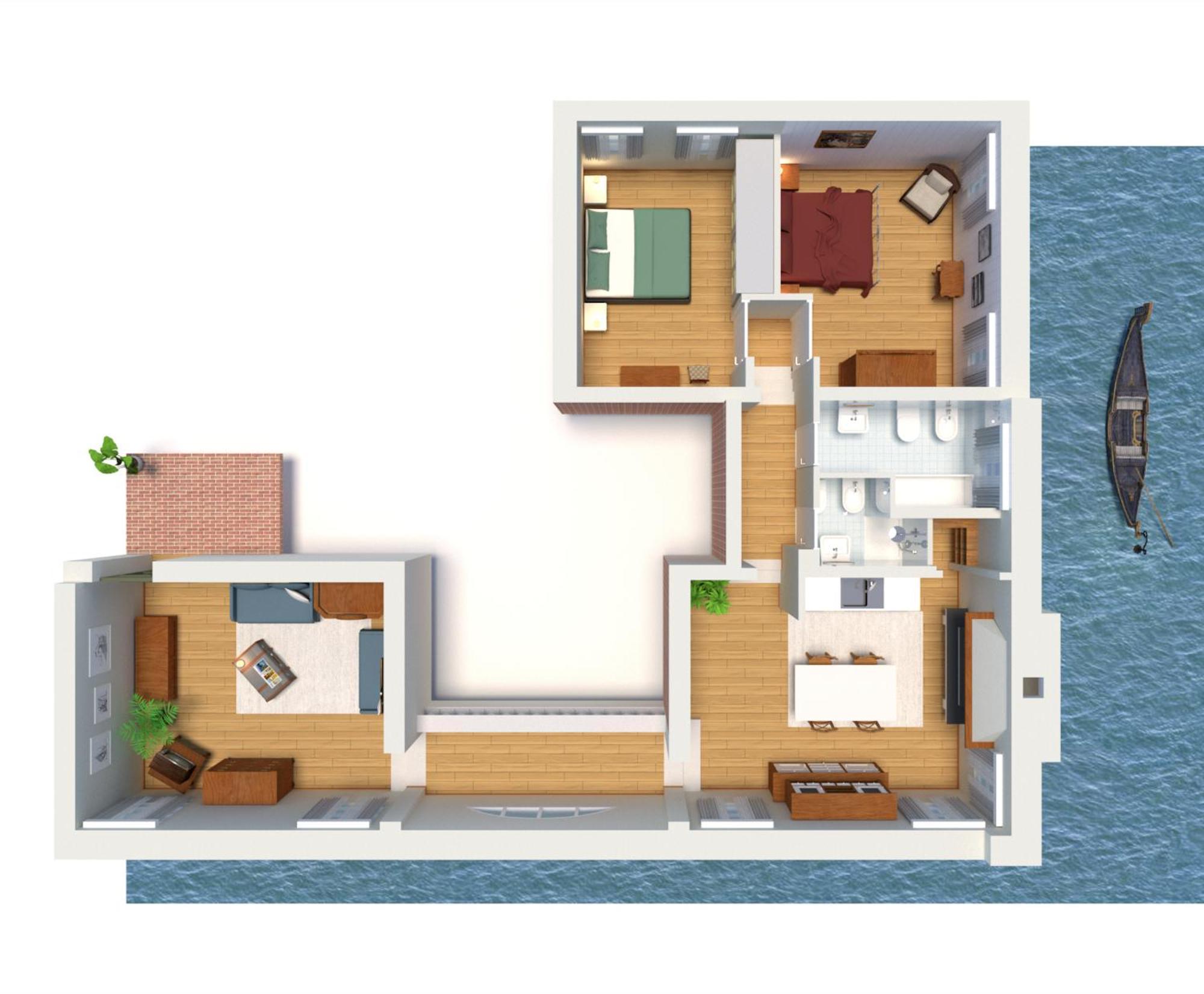 Ferienwohnung Walk On The Water ✧ 5 Minutes To Rialto Bridge Venedig Exterior foto
